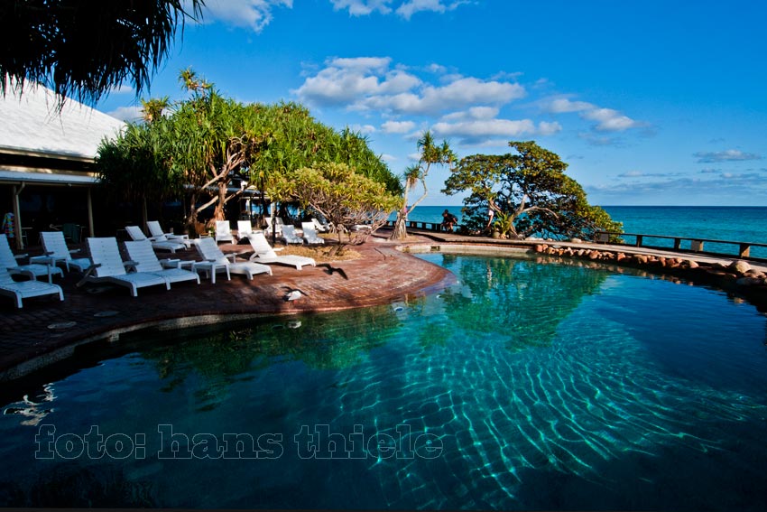 Heron Island Resort, eine der wenigen Koralleninseln mit Resort