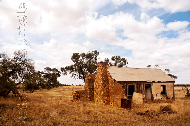 Verlassene Siedlerhütte bei Adelaide