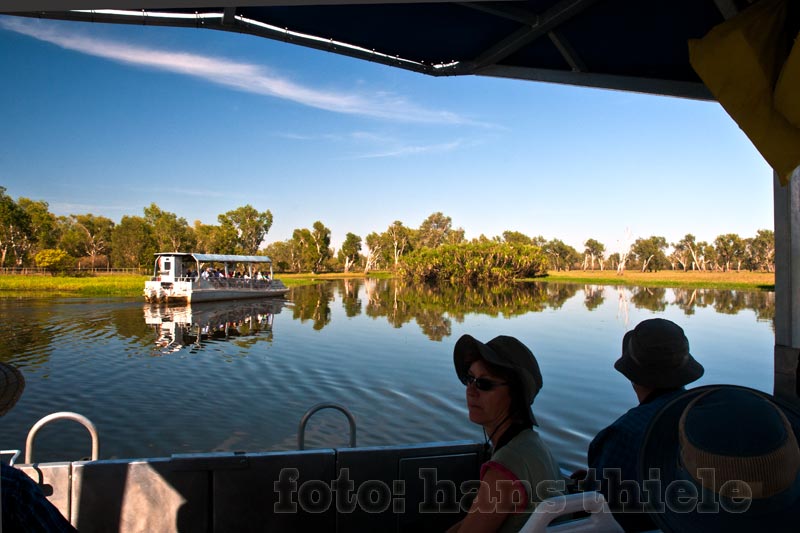 Kakadu National Park: Bootsfahrt auf dem Yellow Water Billabong