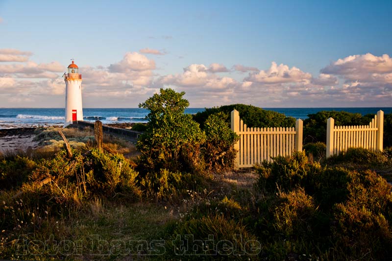 Leuchtturm auf Griffiths Island bei Port Fairy